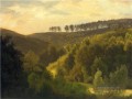 Sonnenaufgang über Wald und Grove Albert Bierstadt